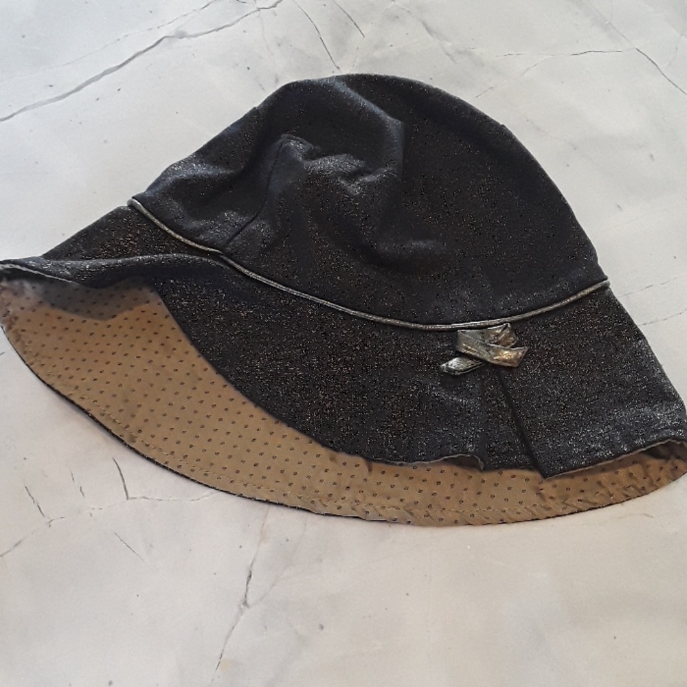 Vintage Giovannio Florence Gold Metallic Hat